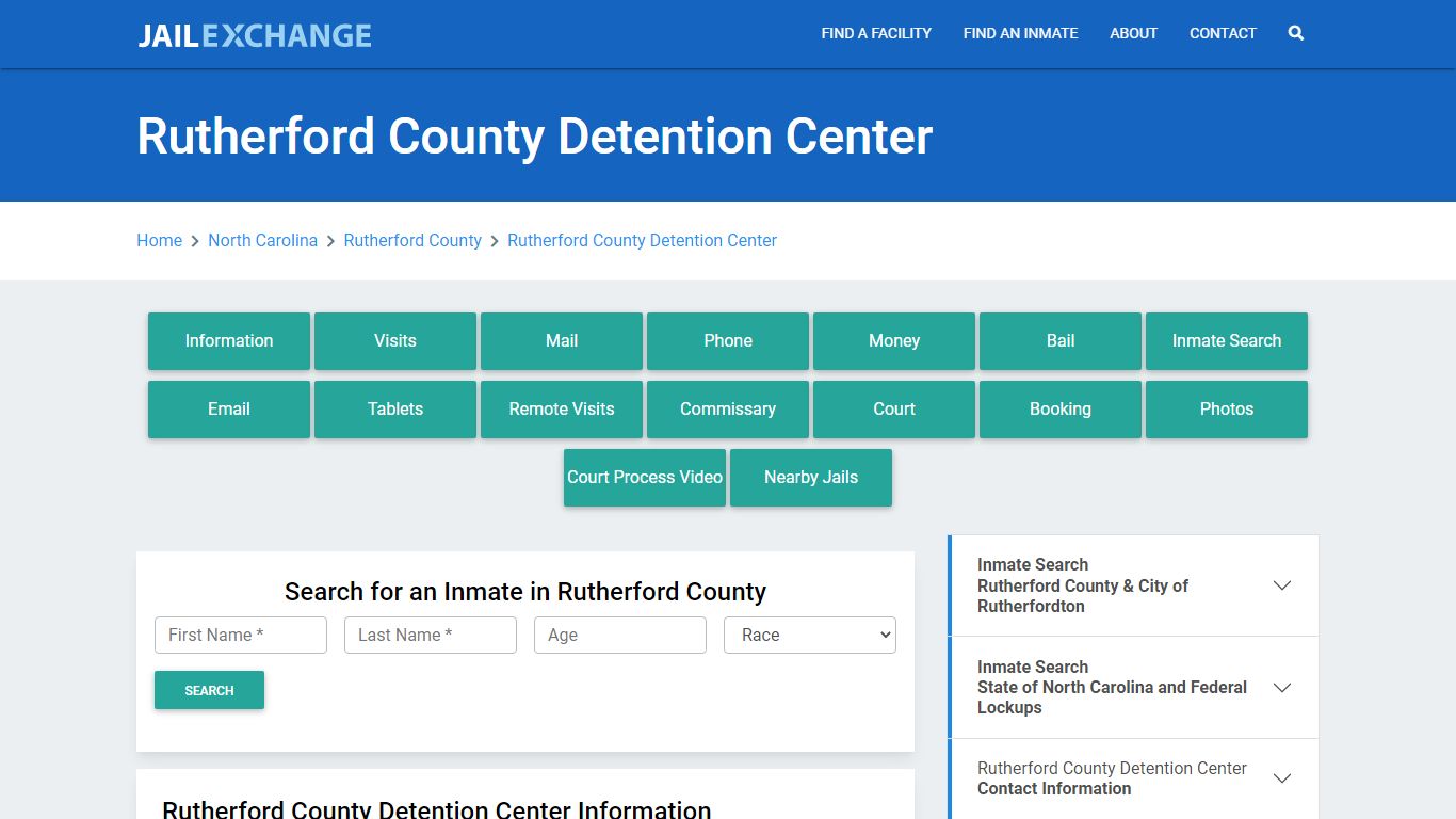 Rutherford County Detention Center - Jail Exchange